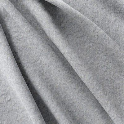 Tissu velours gris