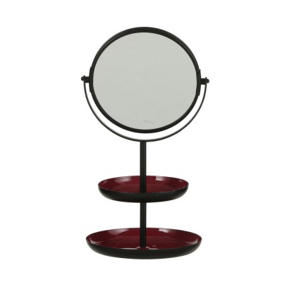 Miroir de maquillage avec plateau d'accessoires Mirohome