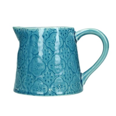 Vase stoneware blue Mirohome