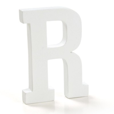 Lettre R décorative