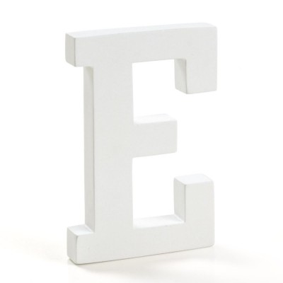 Lettre E décorative